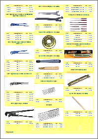 Example of the PDF catalog - yellow style