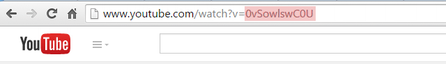 Where show Video ID on YouTube