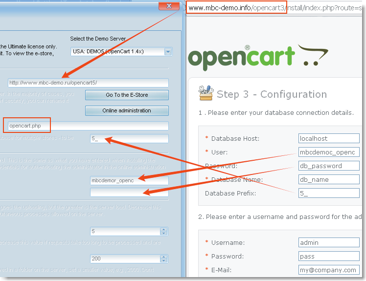 Opencart копирование на другой компьютер